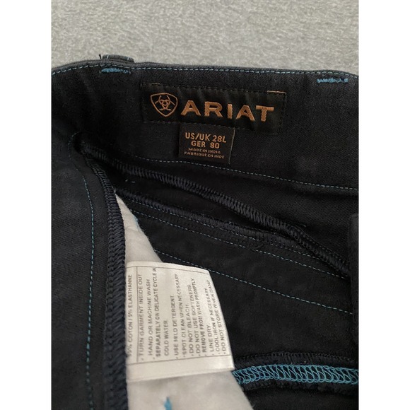 Ariat Breeches Women 31x27.5 Heritage Knee Patch Equestrian Riding Pant READ - Picture 10 of 16